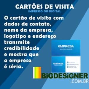 Cartão de visitas
